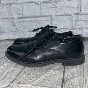 Stacy Adams tie up Oxford dress shoe boys size 4
